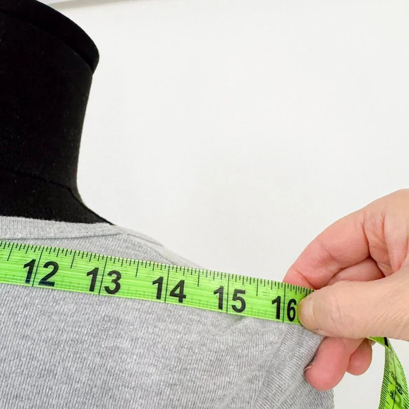 AMERICAN APPARELL SCOOP NECK CROP TOP T SHIRT - Picture 6 of 9